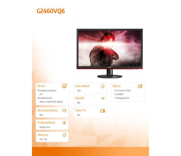 AOC G2460VQ6 - 275810 - zdjęcie 12